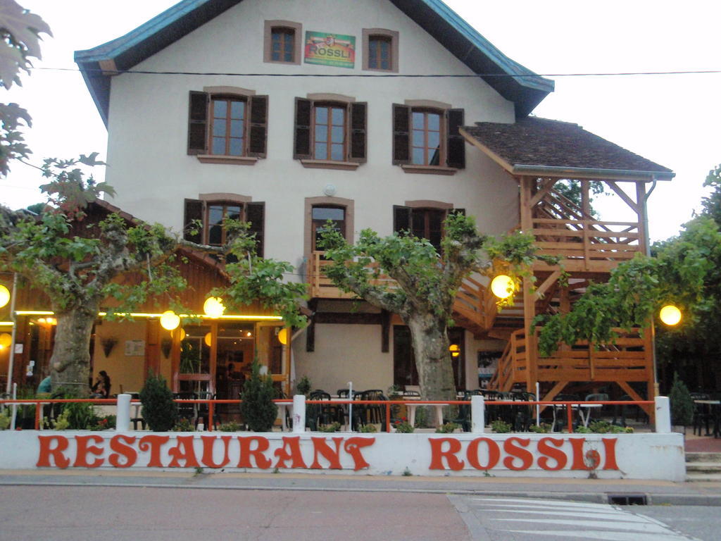 Hotel Rossli Charavines Kültér fotó